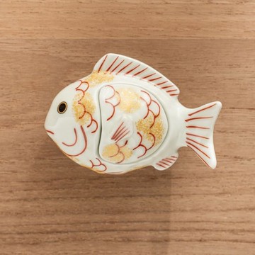 錦金叩鯛型日式小菜盒 有田燒/ 醬料碟