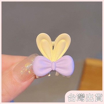 ✨臺灣出貨✨【飾飾如意】精緻可愛少女兔耳朵金屬前額劉海髮夾女抓夾小號側邊夾甜美頭飾品