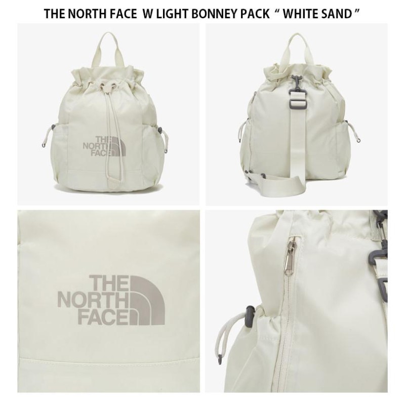 新品 THE NORTH FACE バックパック ホワイトサンド　ノースフェイス THE NORTH FACE ノースフェイス ショルダーバッグ W LIGHT