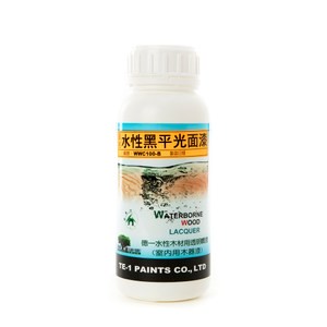 水性平光面漆 黑色-0. 5L