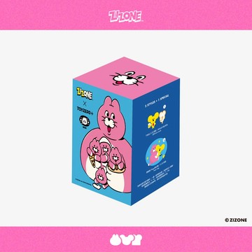 S'AIME ZIZONE 毛絨玩偶吊飾盲盒 (單入隨機款/蝦皮限定) PINGO 盒玩 盲盒 盲抽 公仔 玩偶