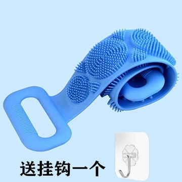 硅膠搓澡巾搓背神器男士專用強力搓泥長條洗澡巾女士不疼后背