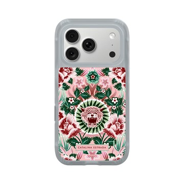iPhone 18 Pro AirX 流變灰 - Catalina Estrada - Pink Tiger and Flowers