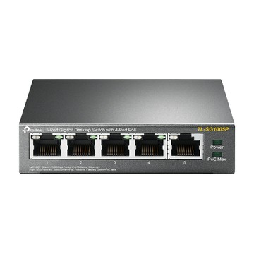 TP-Link TL-SG1005P 5埠 Gigabit 桌上型交換器(含 4 埠 PoE+)昌運監視器