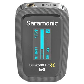 Saramonic 楓笛 ProX B2 一對二 2.4GHz無線麥克風系統 Blink500 專業無線收音麥克風  黑色