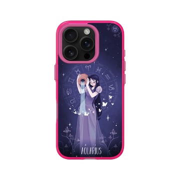 iPhone 16 Pro Clear 粉漾桃 - Ludmilacerafoce - 水瓶座