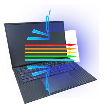 EZstick ASUS ExpertBook B9403CVA 防藍光螢幕貼 抗藍光 (14吋寬)
