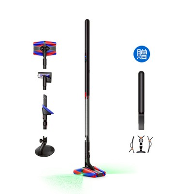 【官網獨家組】Dyson PencilVac™ Fluffycones 鉛筆吸塵器 (雙電池組)