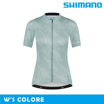SHIMANO W'S COLORE 短袖車衣 (XS-L)  / 藍色