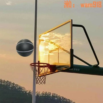 【店長推薦】號靜音球黑色高彈力籃球標準7號拍拍球實心球籃球不掉渣籃球玩具