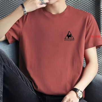Ylie 短袖男 短袖上衣 纯棉 T恤 短袖t恤男裝新款夏季潮流寬鬆圓領上衣服打底衫全棉半袖 短袖t恤 上衣男