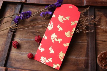 紅包袋/中款/喜氣洋洋 -三入