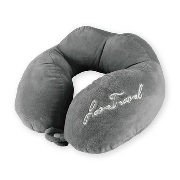 羅倫駝峰頸枕-瑪瑙灰
