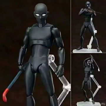 柯南 SP-089 figma 真犯人 黑衣人 可動 動漫 擺件