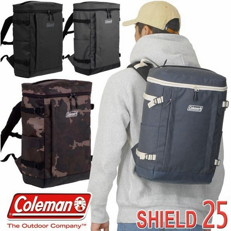 コールマン リュック 通学 ボックス型 25リットル シールド25 Coleman 防水素材 スクールバッグ Shield25 通販 Lineポイント最大0 5 Get Lineショッピング