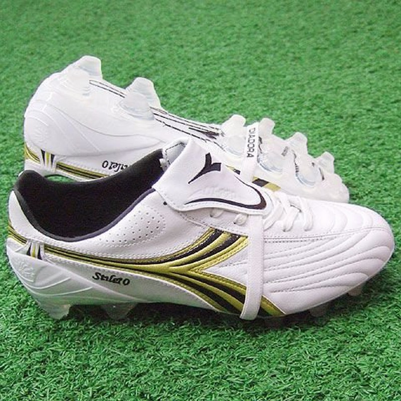 Stile10 Lt Pro Mg14 J ホワイト イエロー ブラック Diadora ディアドラ サッカースパイク 3918 通販 Lineポイント最大0 5 Get Lineショッピング