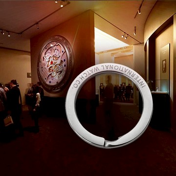 創意加厚不銹鋼鑰匙圈耐磨鑰匙扣實用黃銅掛扣鑰匙環飾品扣