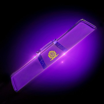 伯威六孔撞球專用三角二分之一竿包九球撞球桿包桿袋