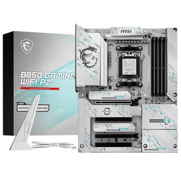 MSI B850 GAMING PLUS WIFI PZ 背插式 AM5主機板(ATX/3+2年保)