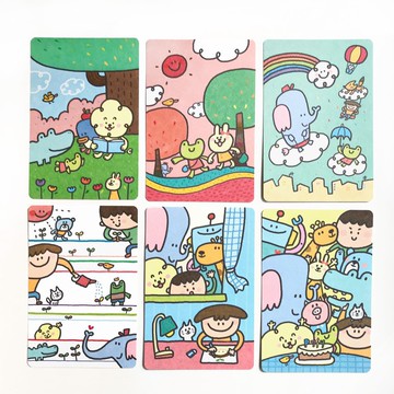 明信片_快樂星球系列