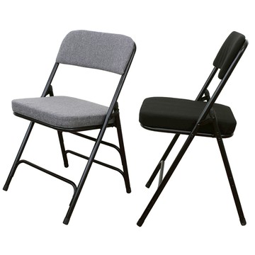 【頂堅】厚型布面沙發椅座(5公分泡棉)折疊椅/工作椅/會議椅-二色可選黑色