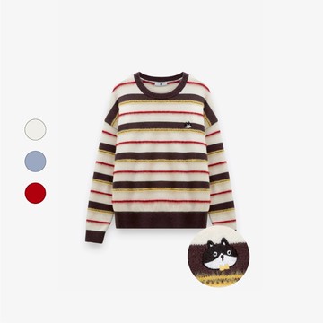 50% Fifty Percent｜奈奈子條紋毛衣｜02562321005