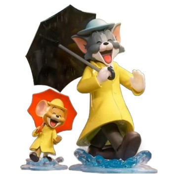52TOYS TOM and JERRY 華納100周年紀念系列 雨中曲  1個