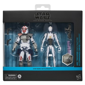 STAR WARS 星際大戰 黑標人物 ARC Trooper & Commando 6吋 Dr_G25465S00  1套