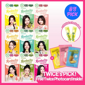 [TWICE x TEAZEN] Teazen Kombucha 10+2T Set (+Recipe Photo Card)