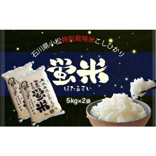 ふるさと納税 石川県 小松市 令和５年産 蛍米精米10kg（5kg×2袋）