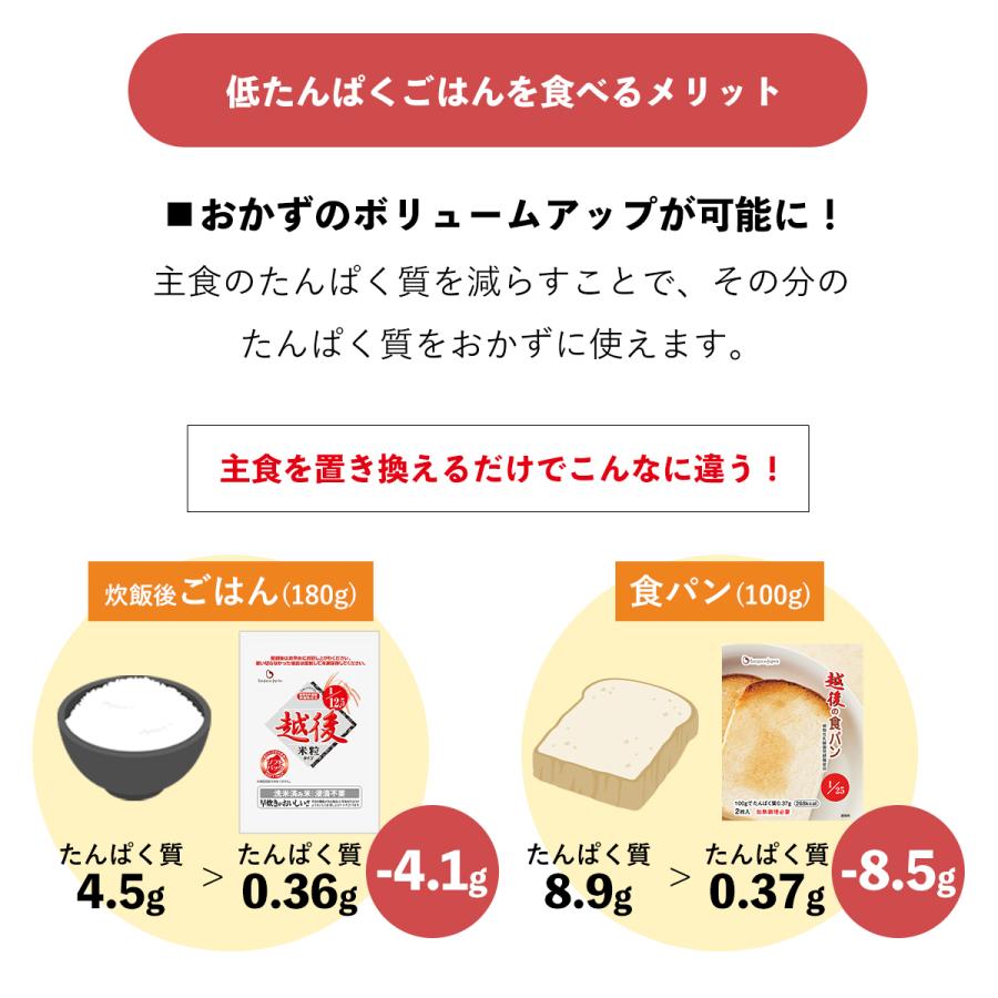 12.5越後米粒タイプ 使い切りパック 130g×4袋 低たんぱく 米 ごはん お試し バイオテックジャパン