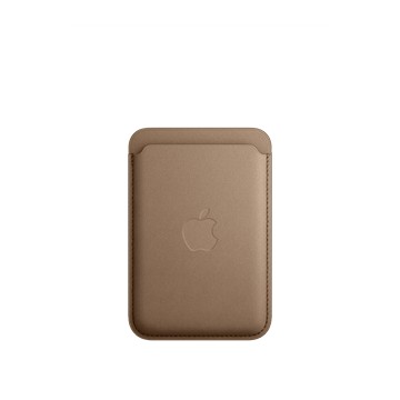 Apple iPhone MagSafe 精細織紋卡套 - 淺褐色