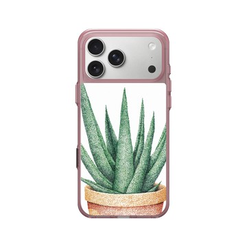 iPhone 17 Pro Max Clear (相機按鈕) 晶醺玫 - MOLECULARTS - 蘆薈