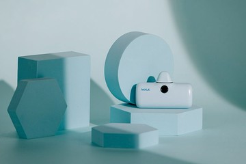 【iWALK】 五代PRO閃充直插式行動電源【寶寶藍】Wh行動電源