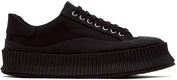 Jil Sander 黑色 Platform 运动鞋