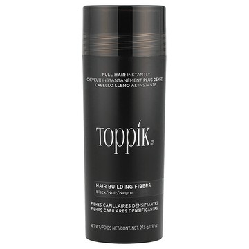 Toppik, 增髮纖維，黑色，0.97 盎司（27.5 克）