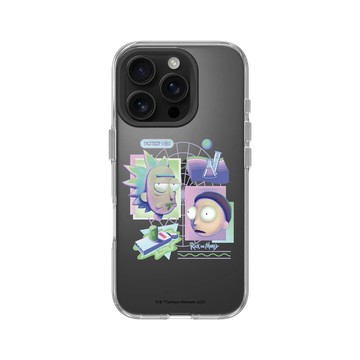 iPhone 16 Pro Clear 透明 - 瑞克和莫蒂 Rick and Morty - 3D版