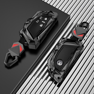 福斯 Volkswagen 鋅合金 鑰匙套 Golf 8 Tiguan T-Cross R Santana 鑰匙保護殼