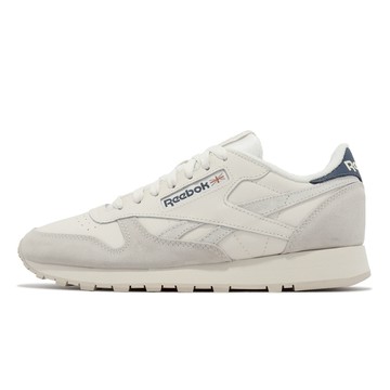 [秉宸] REEBOK CLASSIC LEATHER 休閒鞋 麂皮 復古穿搭 白藍 100032773 23FW