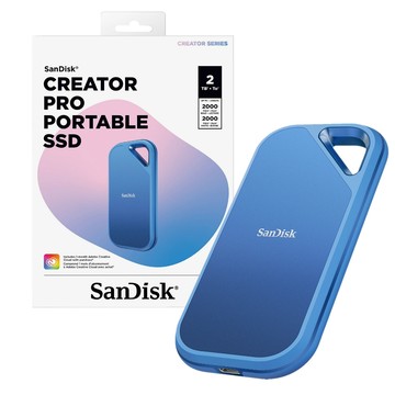 Sandisk Creator Pro 外接式 硬碟 SSD固態硬碟 2TB 公司貨