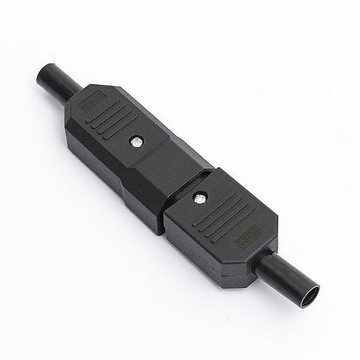 AC品字插頭 三豎口可拆裝卸公母頭對接頭 電動車電飯煲充電插頭