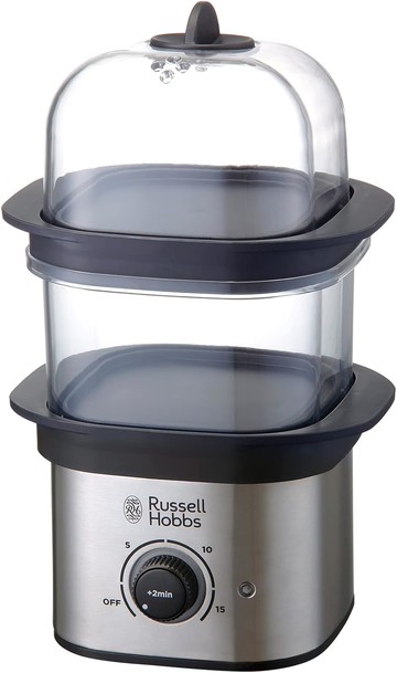 Russell Hobbs 快速迷你蒸鍋 蒸雞蛋 溫熱蔬菜 3000JP 日本正規品代購