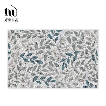 【好物良品】客訂尺寸80x146cm｜森林系列《北雪森林》㊣獨家設計㊣大尺寸高品質可剪裁玄關絲圈刮泥墊