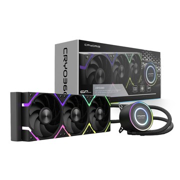 CRYORIG CRYO 360 BK 快睿歐 2.8"大屏幕 一體式 水冷排 CPU 散熱器