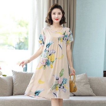 [韓國K.W.]現貨嚴選韓國端莊棉稠花朵休閒家居服