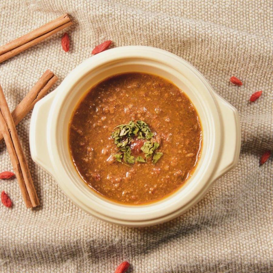 豚挽肉と唐辛子の薬膳カレー