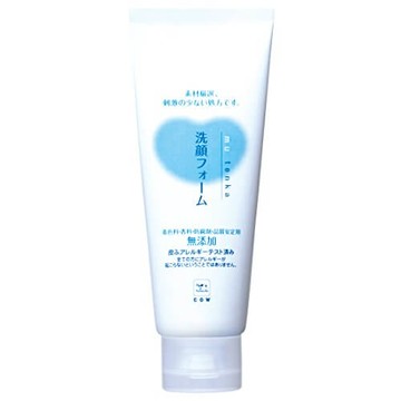 Cow brand additive-free cleansing foam 120g