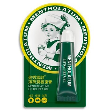 MENTHOLATUM 曼秀雷敦 全家潤唇凍膏 深層保濕 凍膏狀質地 修護唇紋  薄荷  8g  1條