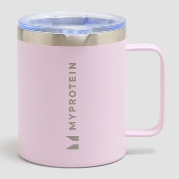 Myprotein 再生金屬咖啡杯 350ml - 粉色