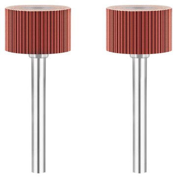 活柄百葉輪磨頭砂紙紗布打磨頭6mm電磨頭木工打磨拋光輪百頁砂輪